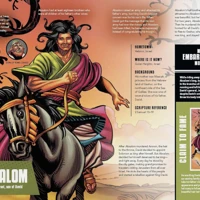 The Action Bible: Heroes and Villains