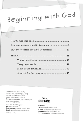 Beginning with God: Book 2