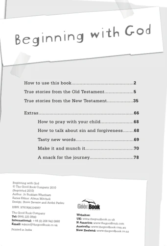 Beginning with God: Book 1
