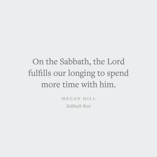 Sabbath Rest