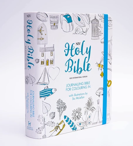 NIV Journalling Bible for Colouring In