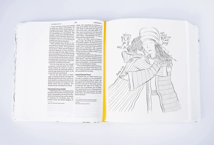 NIV Journalling Bible for Colouring In
