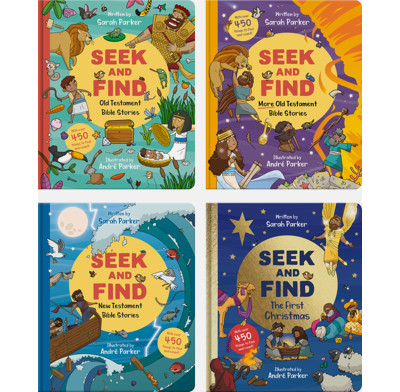 Seek and Find Board Book Set