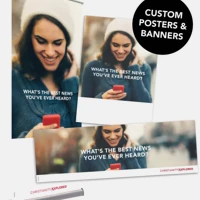 CE Customisable Posters & Banners: Phone Design