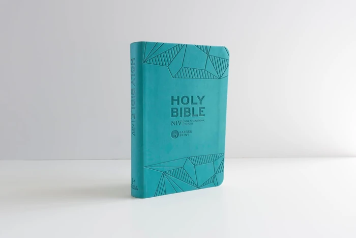 NIV Larger Print Personal Teal Soft-Tone Bible
