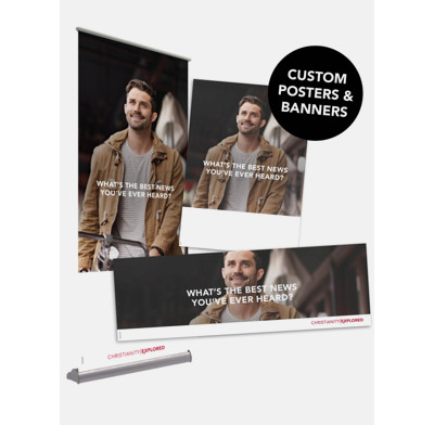 CE Customisable Posters & Banners: Duffle Design
