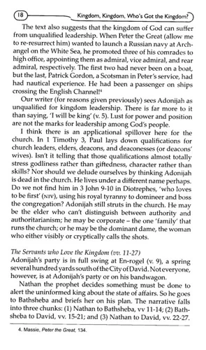 1 Kings: The Wisdom and the Folly