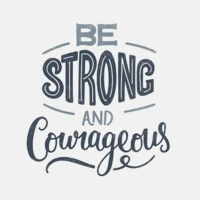 Be Strong and Courageous Card