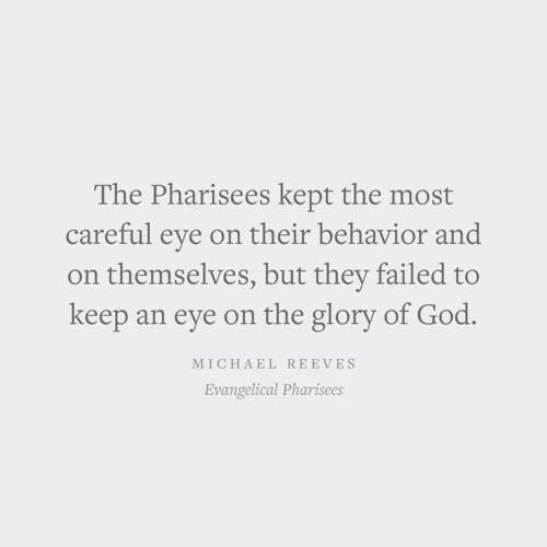 Evangelical Pharisees