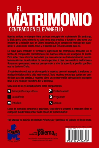 Gospel-Centered Marriage (Spanish)