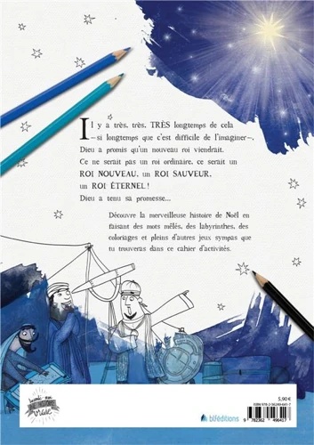 The Christmas Promise Colouring and Activity Book (French)