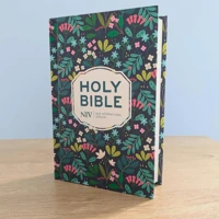 NIV Pocket Floral Hardback Bible