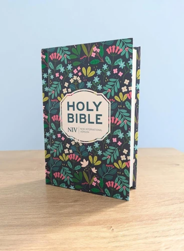 NIV Pocket Floral Hardback Bible