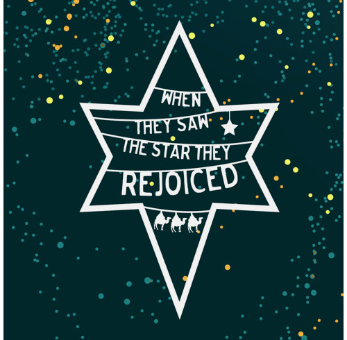 When they saw the star