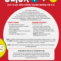 Click Unit 3: 8-11s Leader's Manual