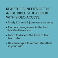 Abide - Bible Study Book with Video Access