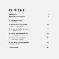 Contentment: Healing the hunger of our hearts