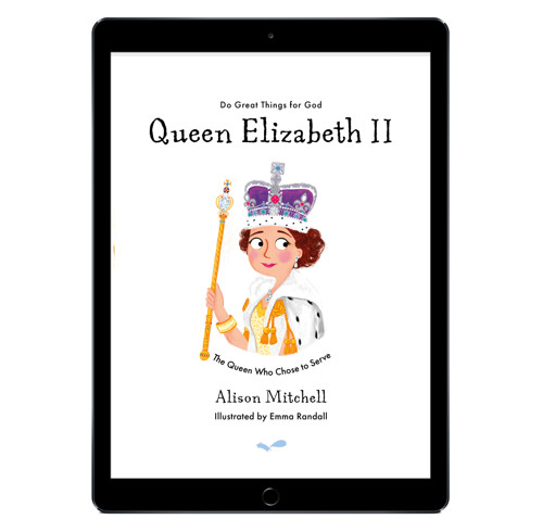 Download the full-size illustrations - Queen Elizabeth II