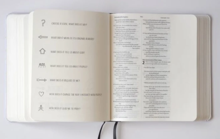 NIV Bible for Journalling and Verse-Mapping