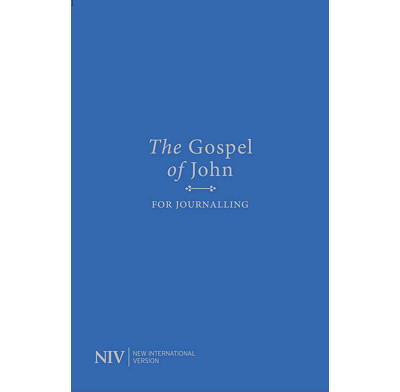 NIV Gospel of John for Journalling (Blue)