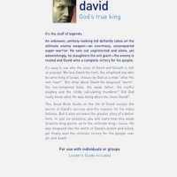 David: God's True King
