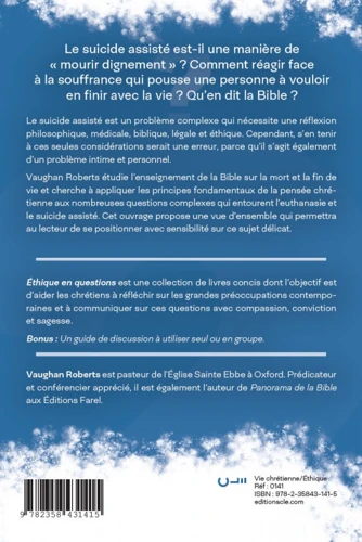 Talking Points: Assisted Suicide (French)