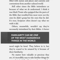 Before You Open Your Bible
