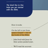 The Word One to One