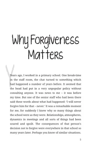 Forgiveness