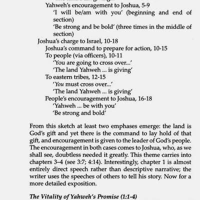 Joshua: No Falling Words