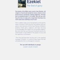 Ezekiel: The God of Glory