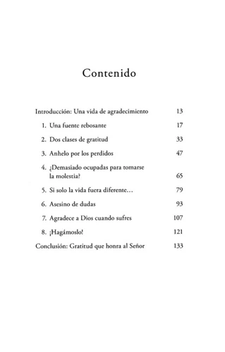 Growing in Gratitude (Spanish)