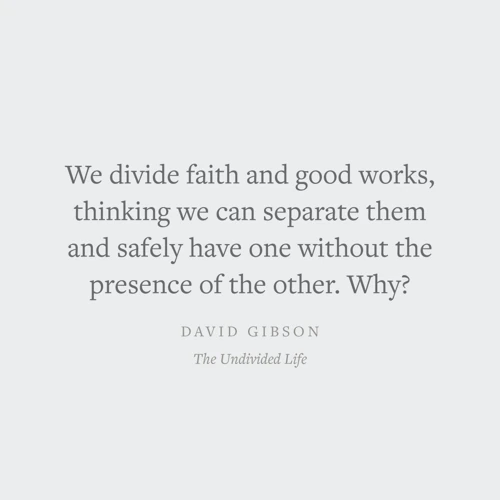 The Undivided Life