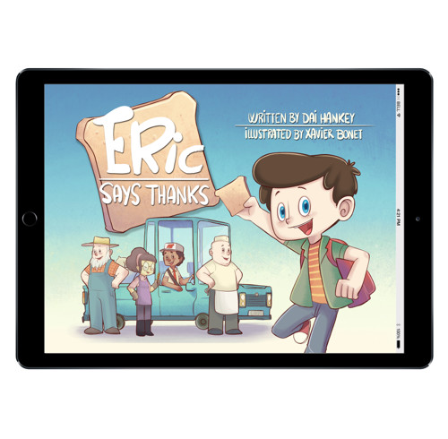 Eric says thanks - Illustrations