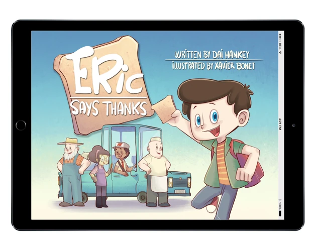 Eric says thanks - Illustrations
