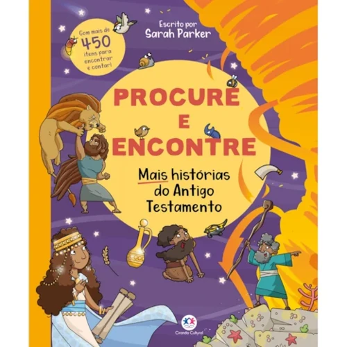 Seek and Find: More Old Testament Bible Stories (Portuguese)
