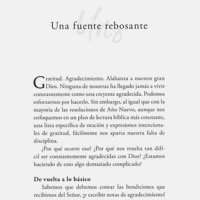 Growing in Gratitude (Spanish)
