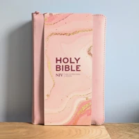 NIV Larger Print Personal Pastel Pink Bible