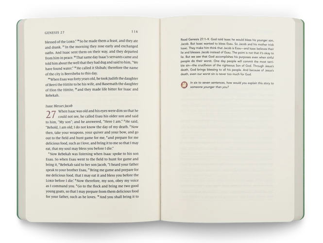 The Biggest Story Scripture Journal for Kids: Genesis (ESV)