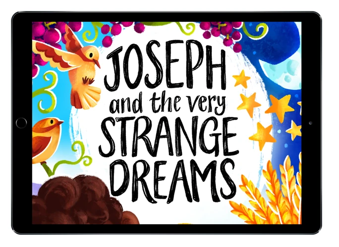 Download the full-size illustrations - Joseph and the Very Strange Dreams