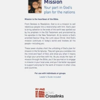 Mission: Your place in God's plan for the nations