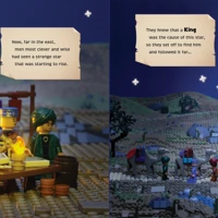 The Christmas Story Brick by Brick