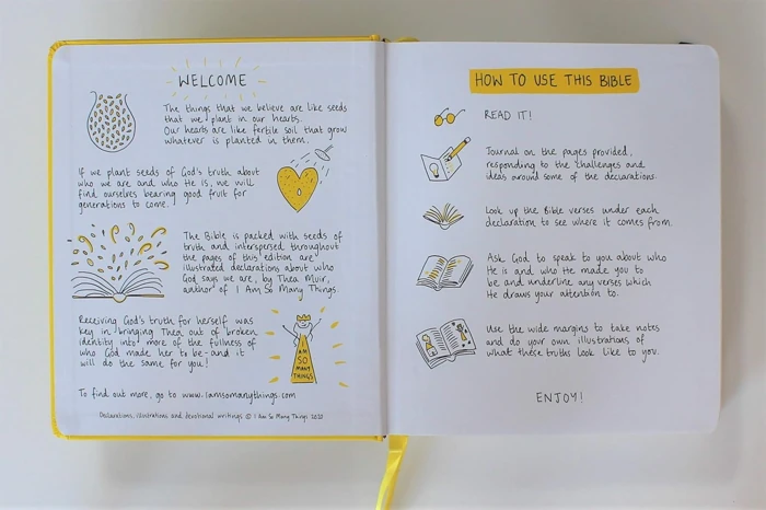 NIV Journalling Bible - I Am So Many Things