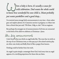 Christmas Tract - Birth Announcement