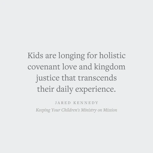 Keeping Your Children's Ministry on Mission