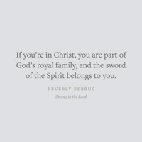Strong in the Lord