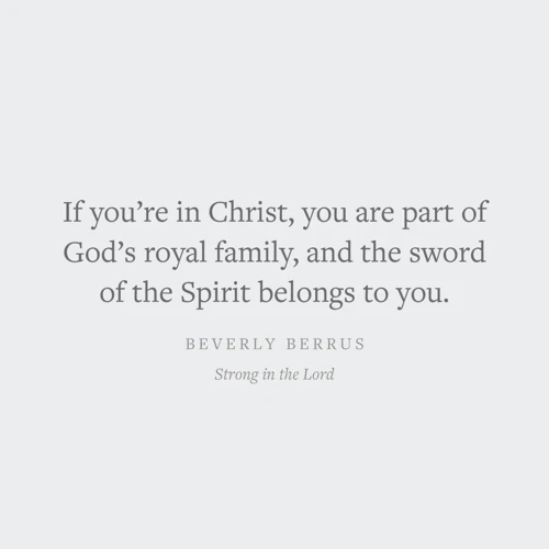 Strong in the Lord