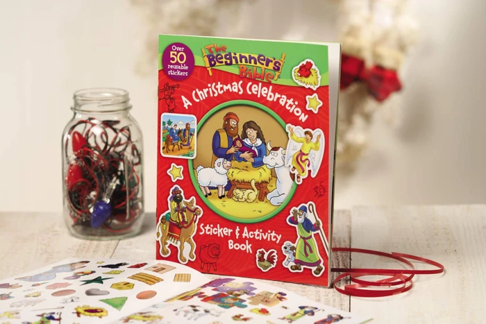 The Beginner's Bible Christmas Sticker and Activity Book