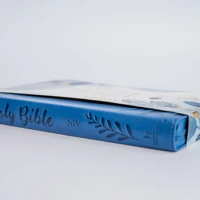 NIV Larger Print Blue Soft-tone Bible with Zip