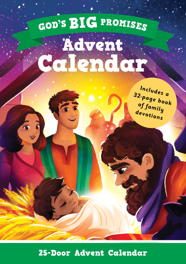 God's Big Promises Advent Calendar and Family Devotions - Carl Laferton |  The Good Book Company